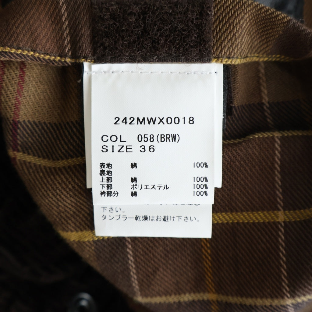 Barbour(バブアー) BEDALE WAX JACKET ビデイル ワックス ジャケット レギュラーフィット ブラウン 242MWX0018