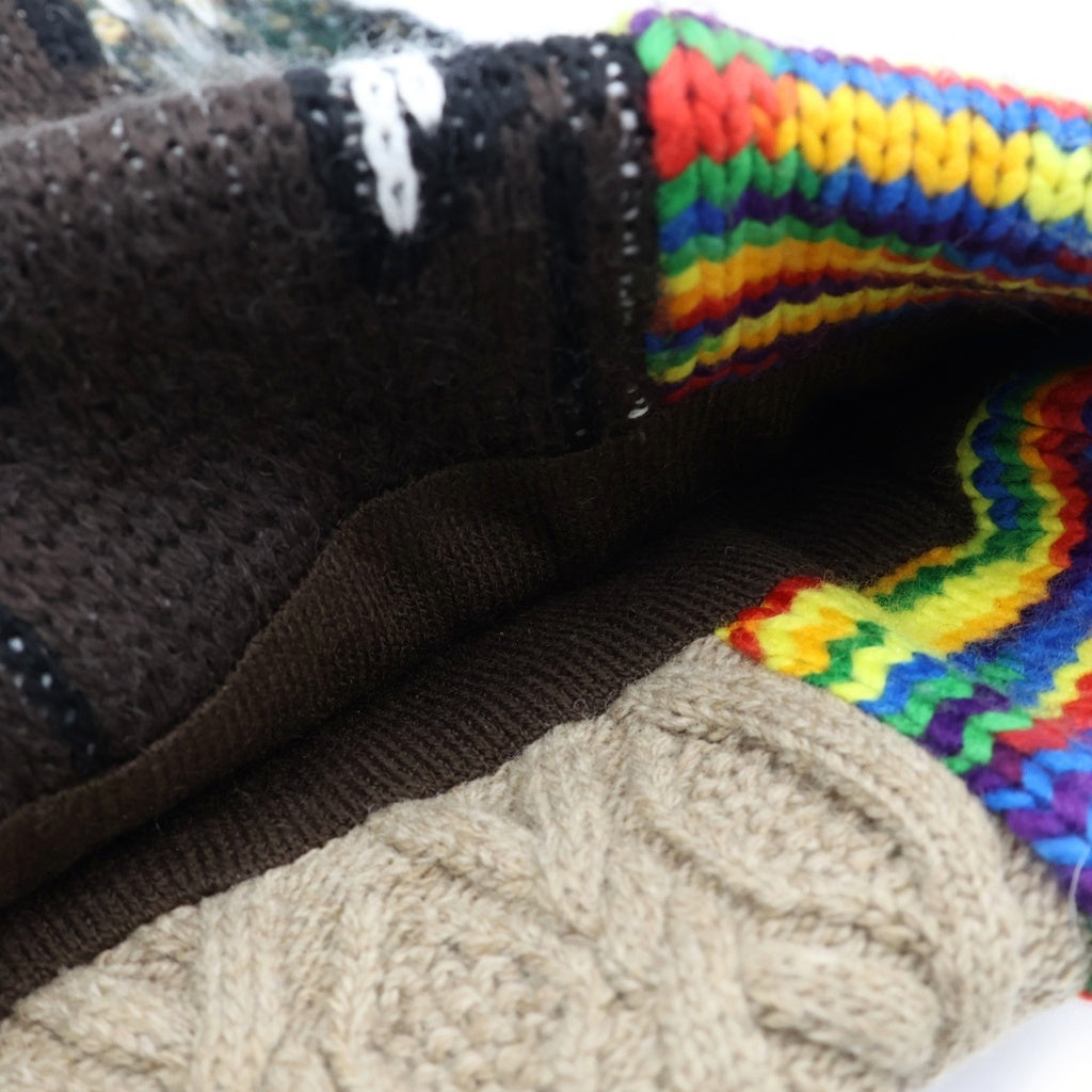 SUPREME(シュプリーム) 26SS PATCHWORK BEANIE パッチワーク ウール ビーニー ニット帽 マルチカラー