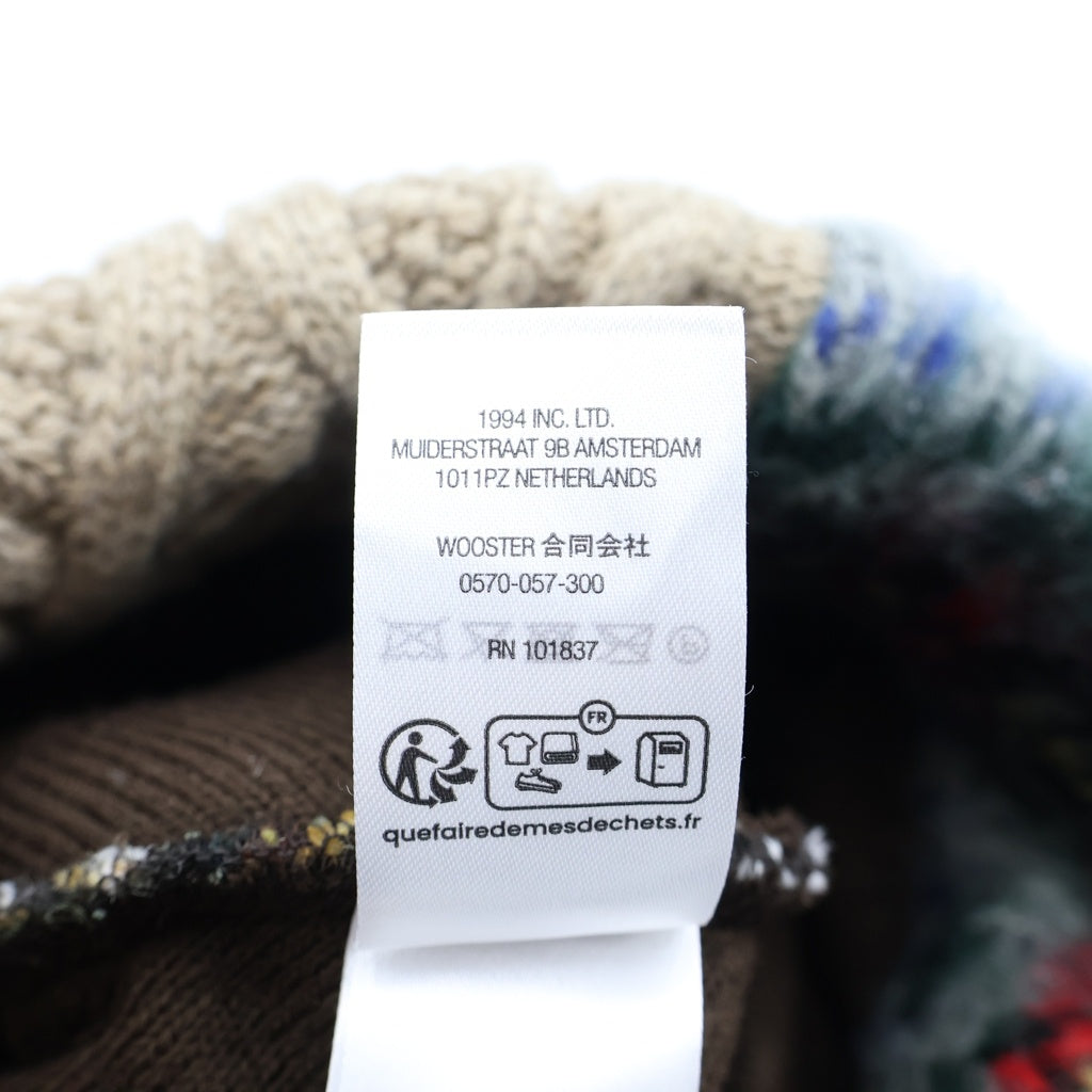 SUPREME(シュプリーム) 26SS PATCHWORK BEANIE パッチワーク ウール ビーニー ニット帽 マルチカラー