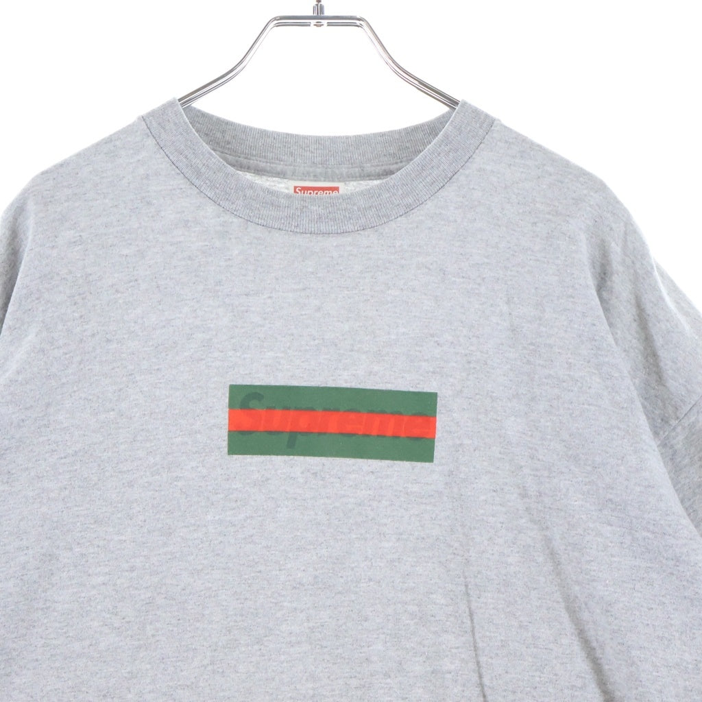 SUPREME(シュプリーム) 00S Box Logo Tee 初期 サンプリングボックスロゴ半袖Tシャツ カットソー グレー