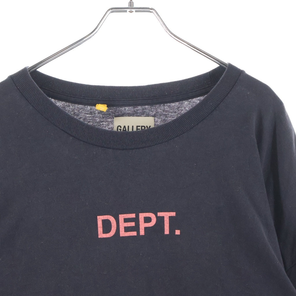 GALLERY DEPT.(ギャラリーデプト) PAINTED L/S TEE USA製 ペイント クルーネック 長袖カットソー ブラック
