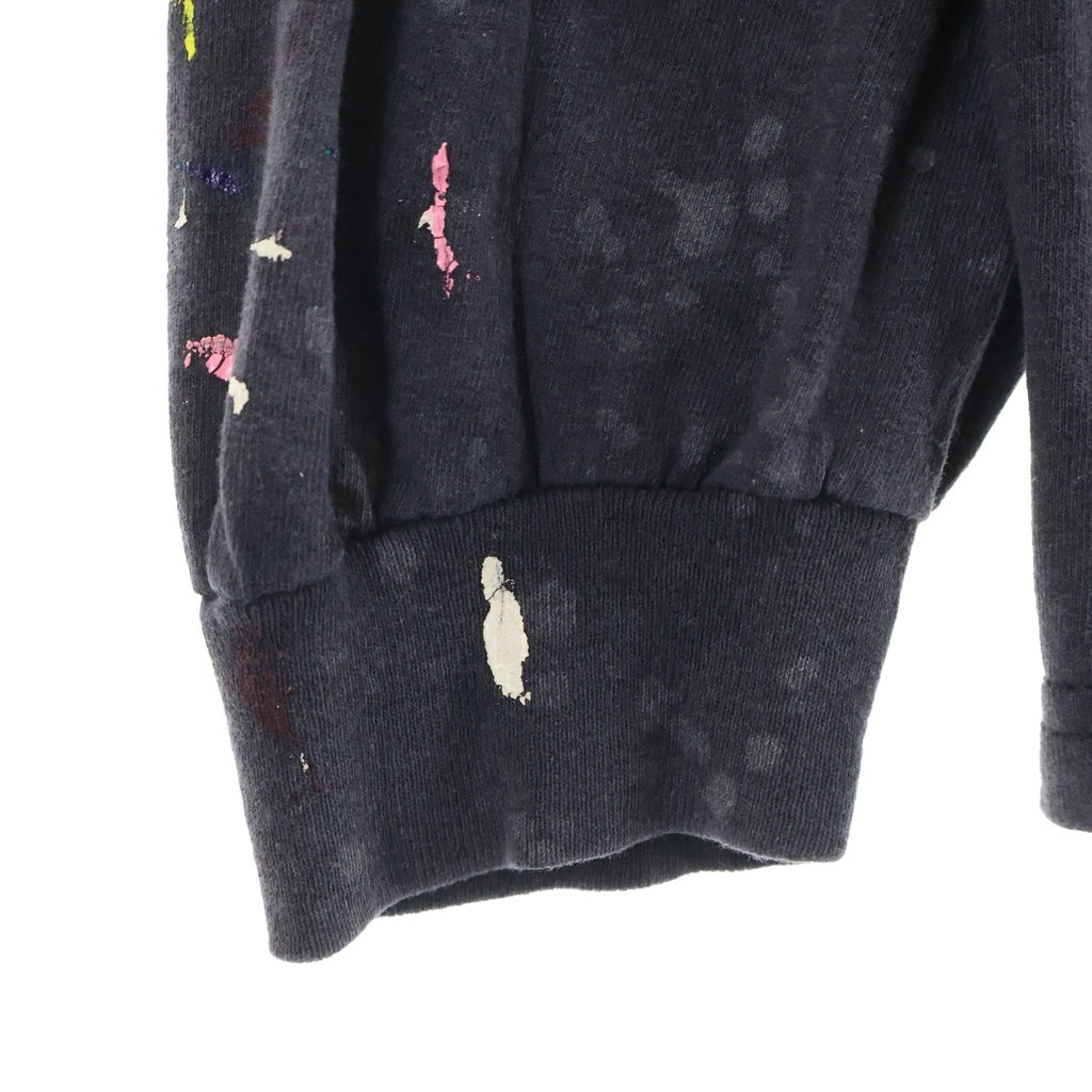 GALLERY DEPT.(ギャラリーデプト) PAINTED L/S TEE USA製 ペイント クルーネック 長袖カットソー ブラック