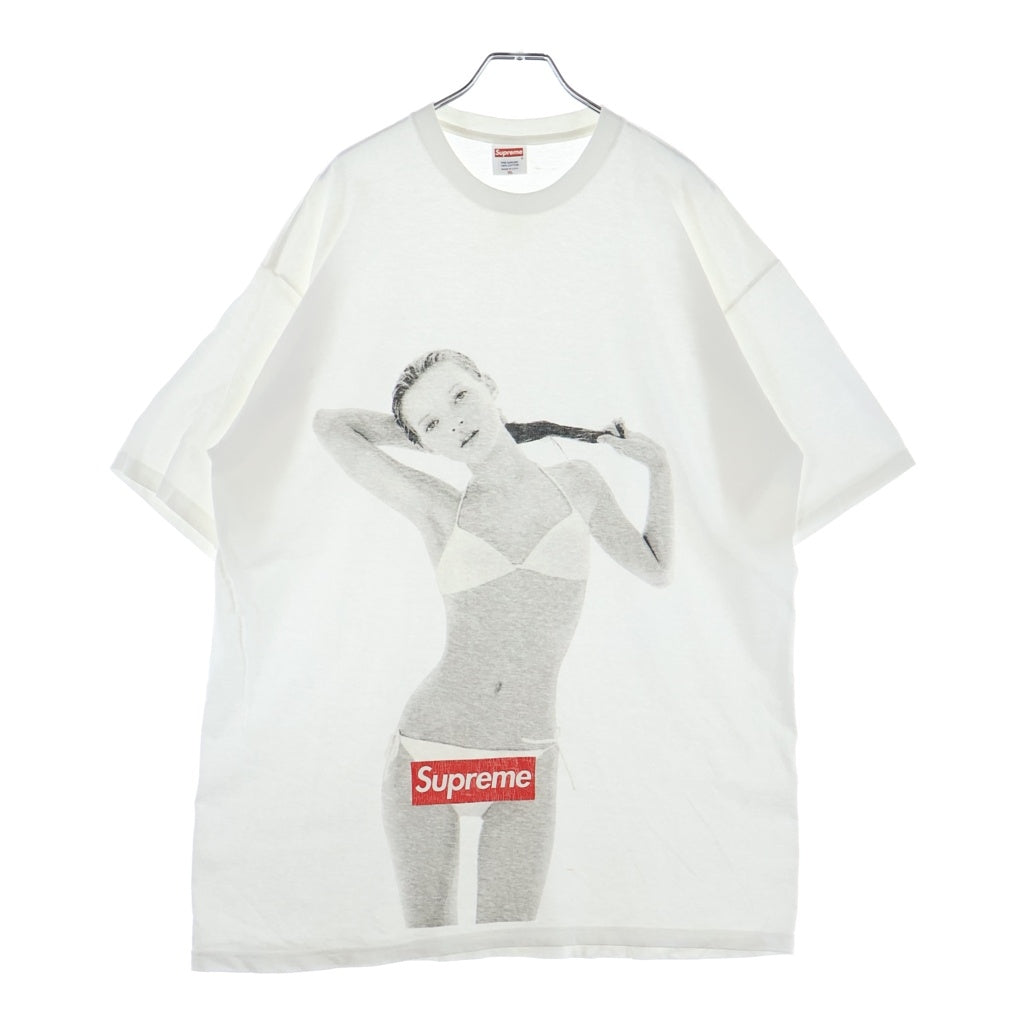 SUPREME(シュプリーム) 04SS 10th Anniversary Kate Moss 10周年記念 ケイト・モス クルーネック半袖カットソー ホワイト