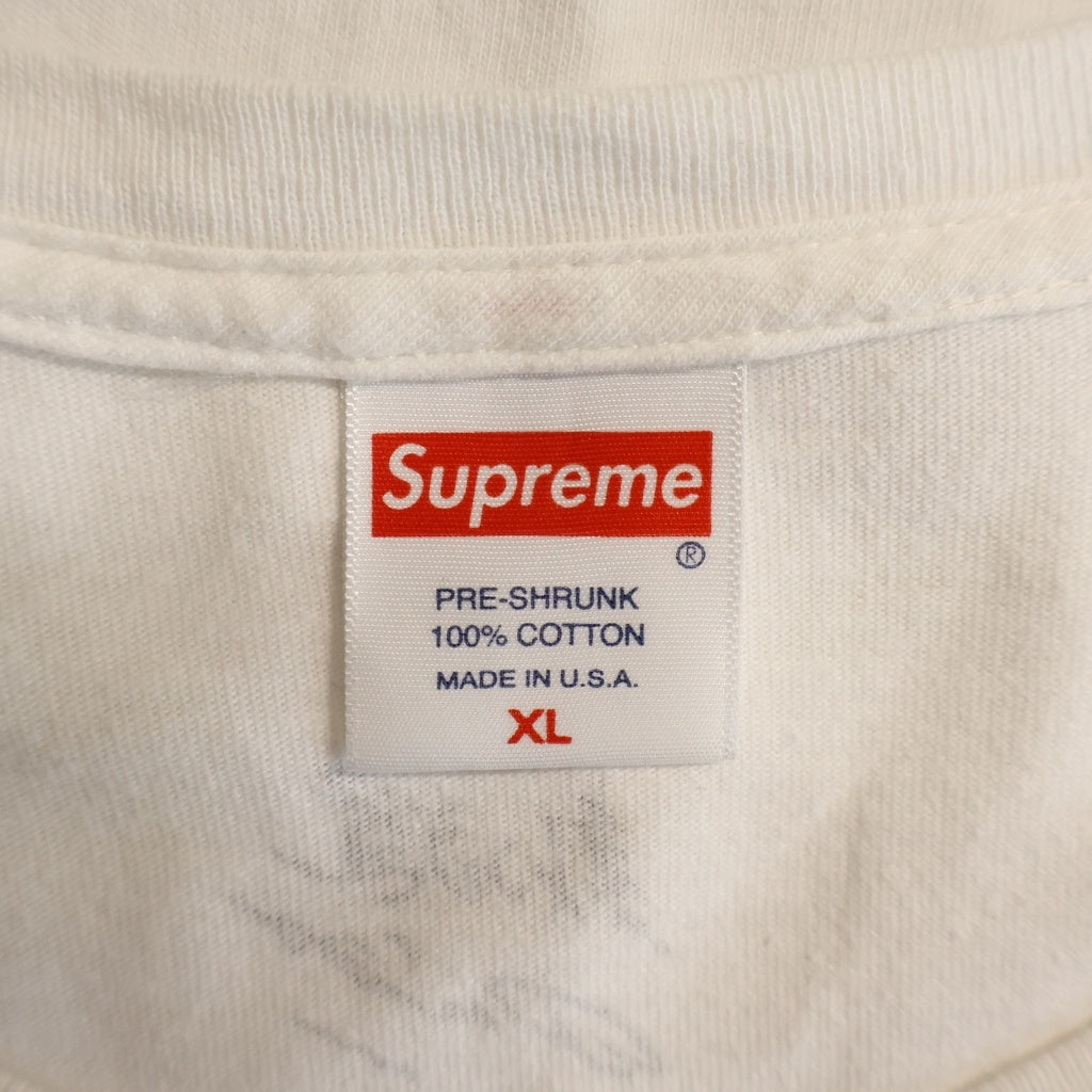 SUPREME(シュプリーム) 22SS Daido Moriyama Tight Tee 森山大道 タイツプリント クルーネック半袖カットソ- ホワイト