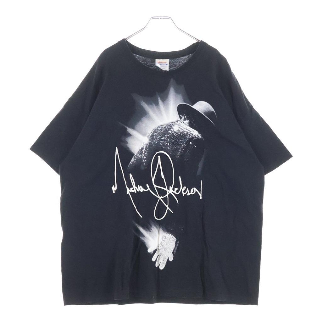 VINTAGE(ヴィンテージ) 00S Michael Jackson 2009 CONCERT TEE マイケルジャクソン コンサートTシャツ クルーネック半袖カットソー ブラック