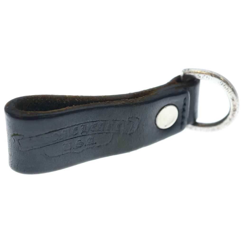 CHROME HEARTS(クロムハーツ) BELT LOOP D RING Dリング クロスボールベルトループ ブラック/シルバー BCA415