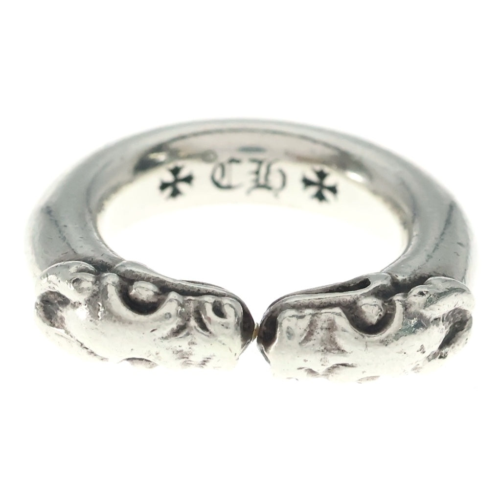 CHROME HEARTS(クロムハーツ) DOUBLE DOG RING ダブルドッグリング シルバー