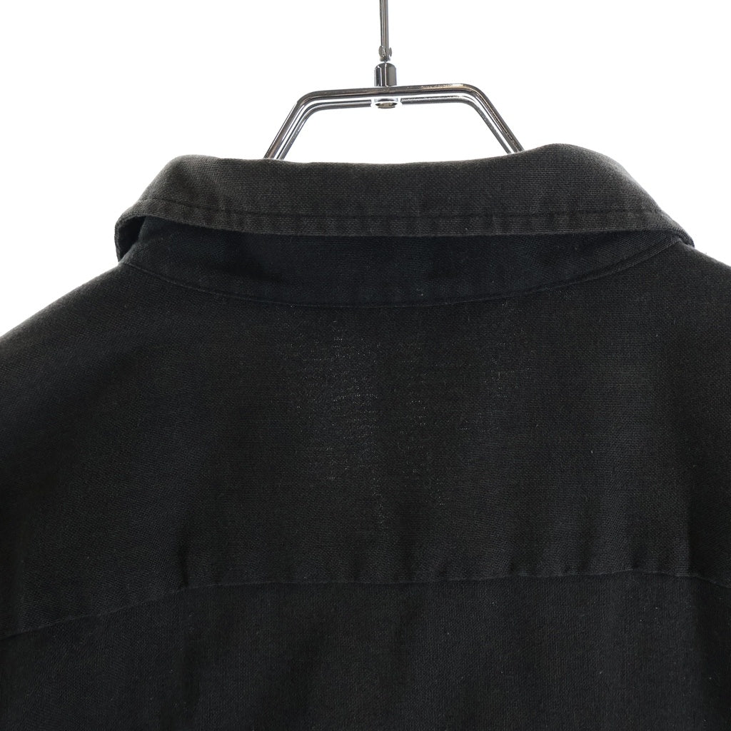 TENDERLOIN(テンダーロイン) T-BOWL SHT S/S チェーン刺しゅう ボーリング 半袖シャツ ブラック/ホワイト