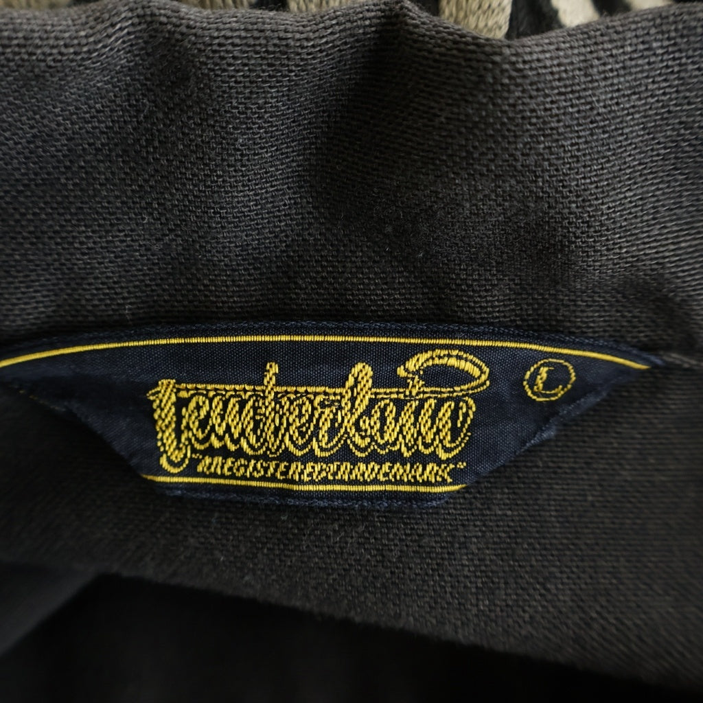 TENDERLOIN(テンダーロイン) T-BOWL SHT S/S チェーン刺しゅう ボーリング 半袖シャツ ブラック/ホワイト