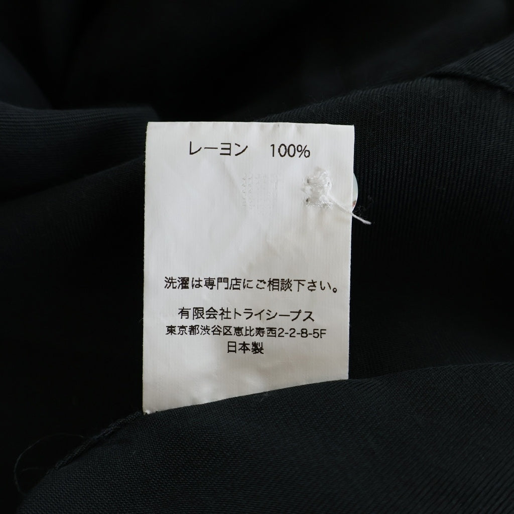 STANDARD CALIFORNIA(スタンダード カリフォルニア) SD Bowring Shirt ボーリング レーヨン 半袖シャツ ブラック