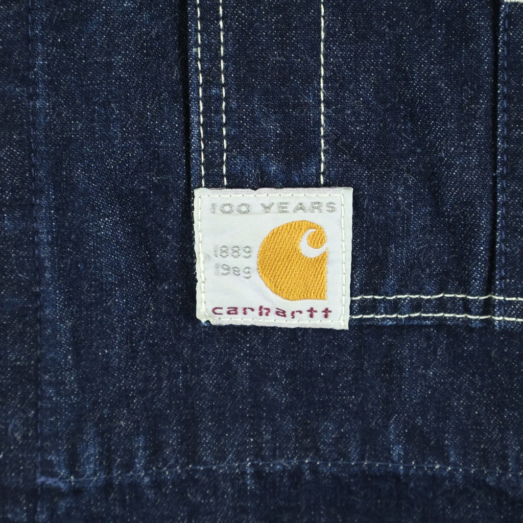 CARHARTT(カーハート) 100 YEARS DENIM COVERALL 100周年 デニムカバーオール インディゴ CH-176 E746-0906 0118