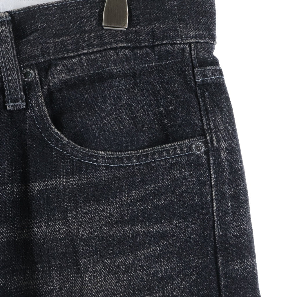 NEIGHBORHOOD(ネイバーフッド) 25AW WASHED DENIM DP BASIC PANTS ジップフライ デニムパンツ ブラック 252XBNH-PTM05