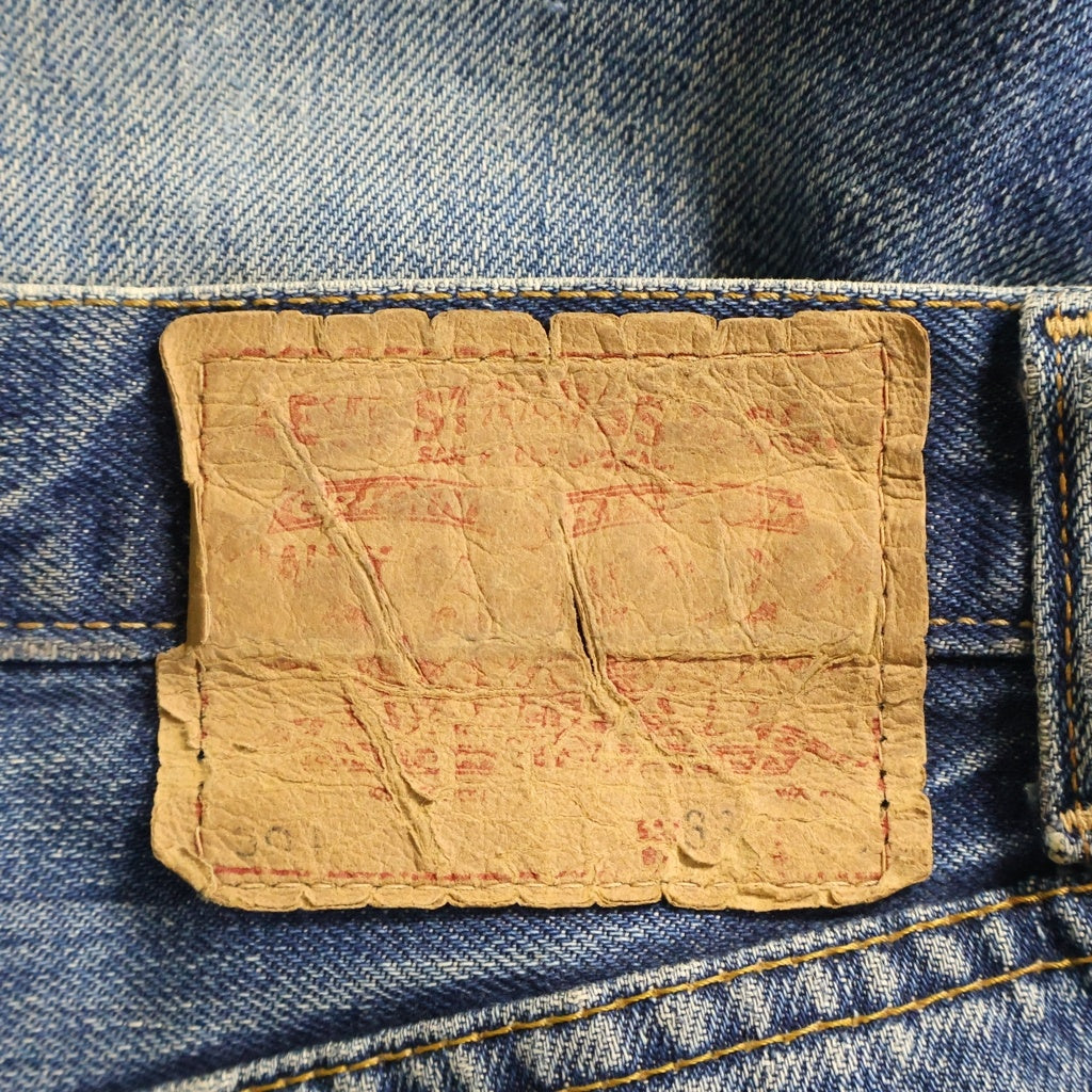 Levi's(リーバイス) 70S VINTAGE 501 BIG E後期 足長R ボタン裏6 ヴィンテージ デニムパンツ インディゴ