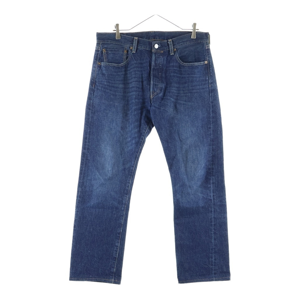 Levi's premium(リーバイスプレミアム) 501 復刻 BIG E Vステッチ ボタン裏刻印5115 USA製 レインボーステッチ デニムパンツ インディゴ PC9-00501-2455