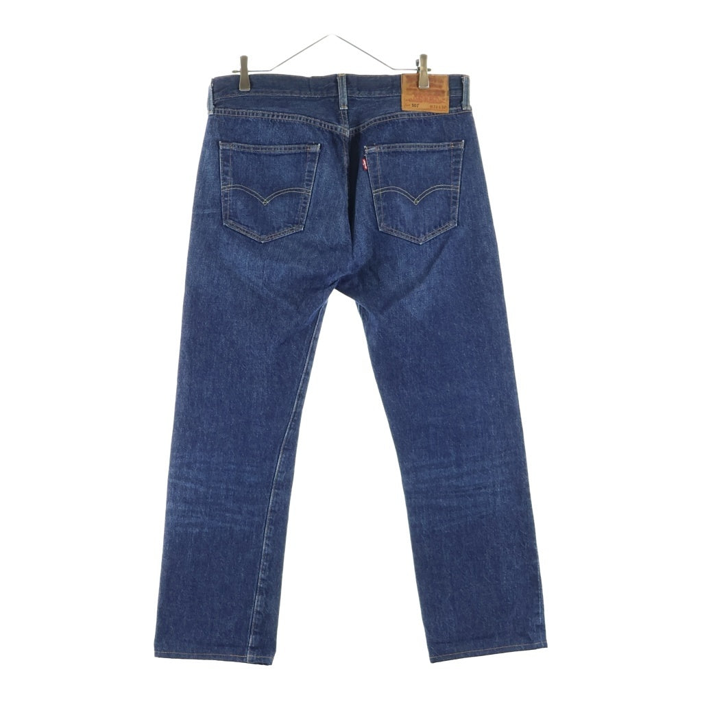 Levi's premium(リーバイスプレミアム) 501 復刻 BIG E Vステッチ ボタン裏刻印5115 USA製 レインボーステッチ デニムパンツ インディゴ PC9-00501-2455