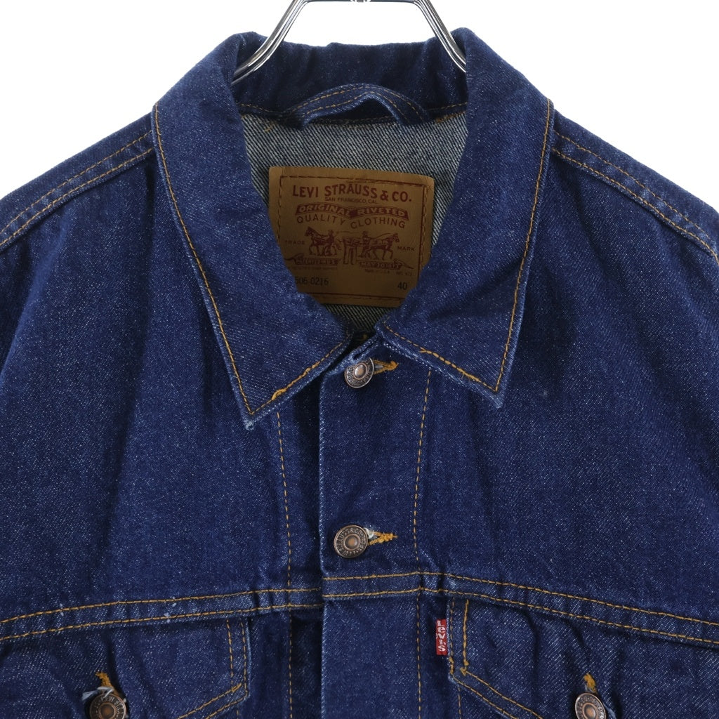Levi's(リーバイス) 90S VINTAGE 70506-0216 ROLLING STONES DNEIM JACKET ボタン裏刻印303 ヴィンテージ ローリングストーンズ スモールe デニムジャケット インディゴ