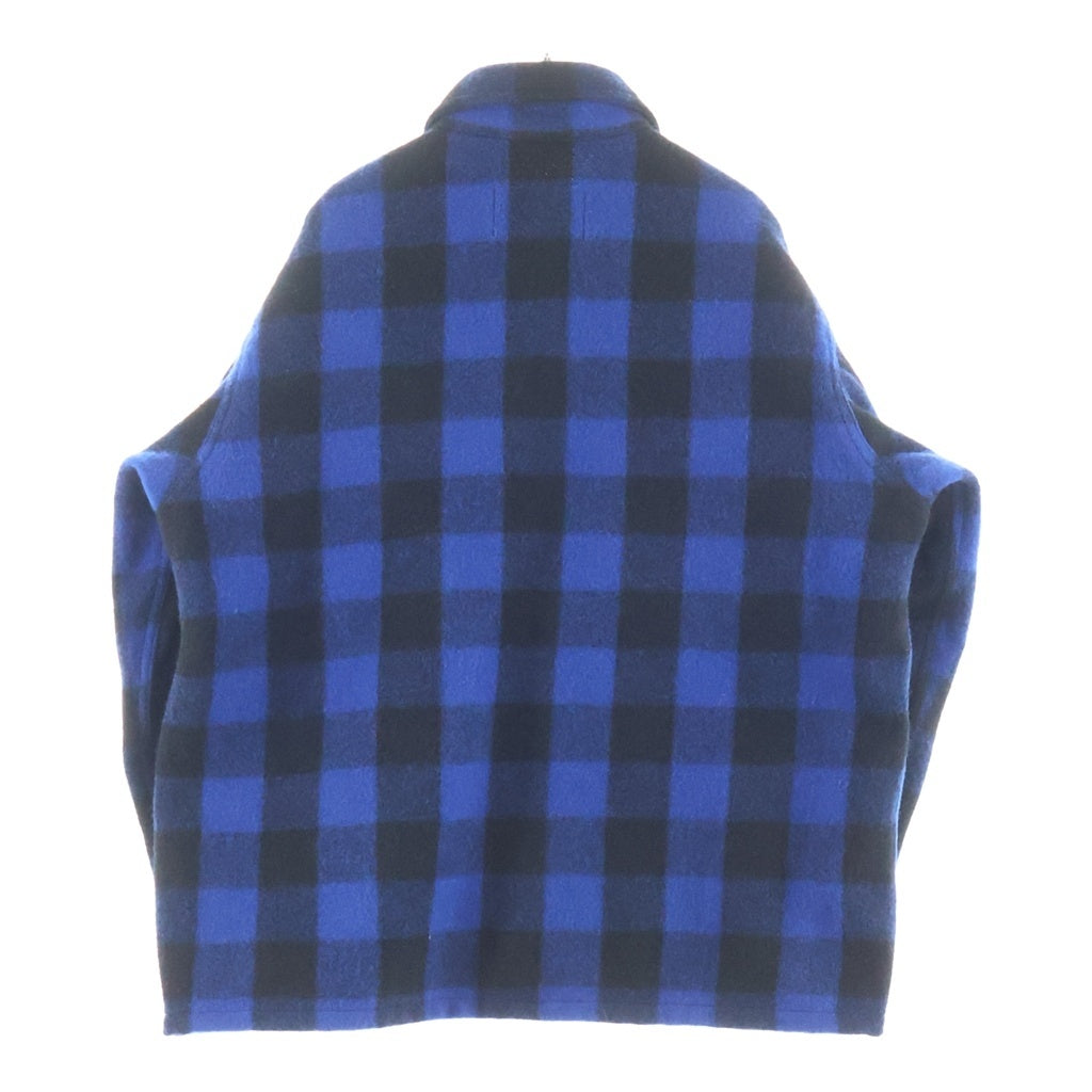 SUBCULTURE(サブカルチャー) 25AW BUFFALO CHECK JACKET バッファローチェック ジャケット ブルー/ブラック SCJK-A2501