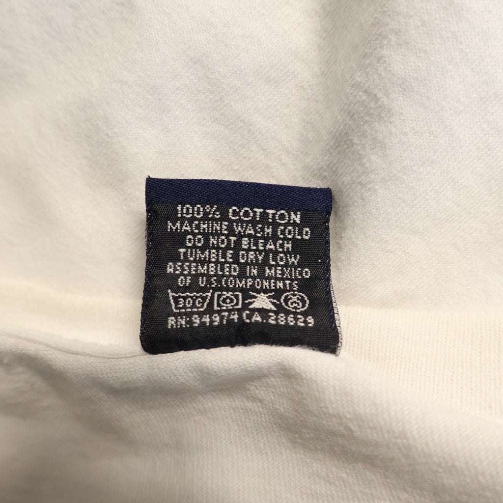 STUSSY(ステューシー) 90S OLD SKULL MONOGRAM LOGO PRINT TEE オールド スカル モノグラム フロントプリント 半袖Tシャツ カットソー ホワイト