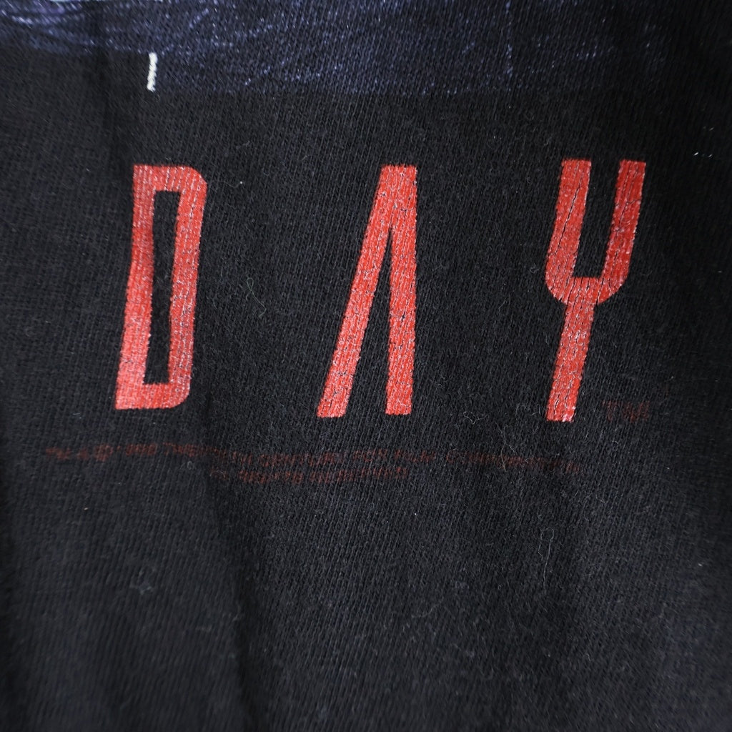 VINTAGE(ヴィンテージ) 90-00S INDEPENDENCE DAY MOVIE TEE インデペンデンス デイ ムービー フロントプリント 半袖Tシャツ カットソー ブラック