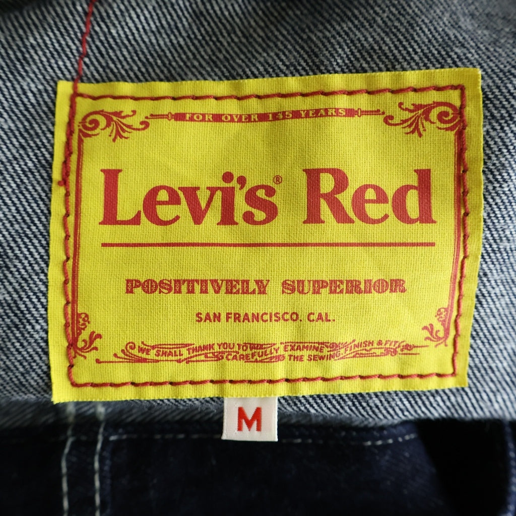 Levi's RED(リーバイス レッド) 4POCKET BUCKLE BACK DENIM JACKET マルチポケット バックルバック デニムジャケット インディゴ PC9-A0142-000