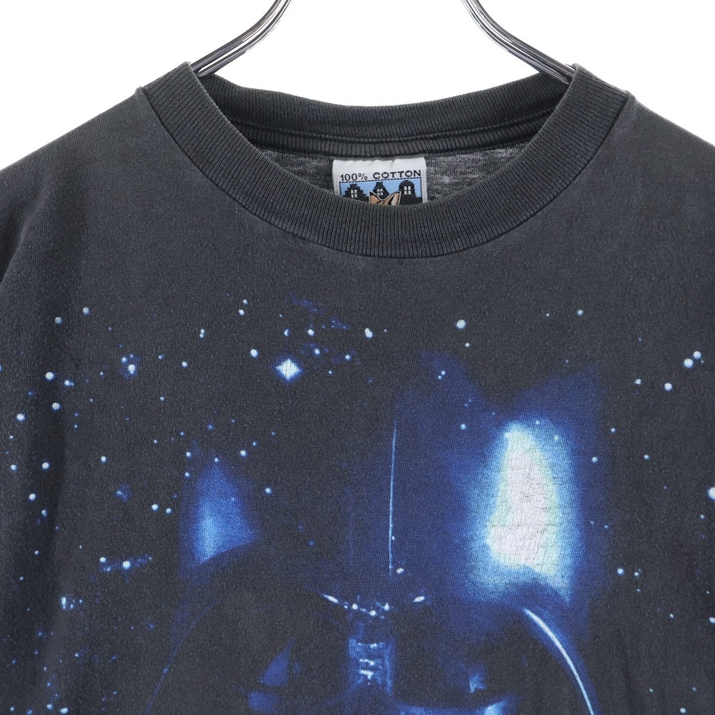 VINTAGE(ヴィンテージ) 90S STARWARS FOX TEES スターウォーズ ダースベイダー 半袖Tシャツ カットソー ブラック