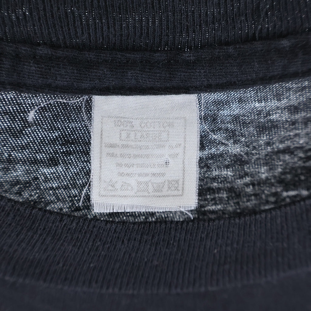 VINTAGE(ヴィンテージ) 80S METALLICA MASTER OF PUPPETS メタリカ バンド 両面プリント 半袖Tシャツ カットソー ブラック