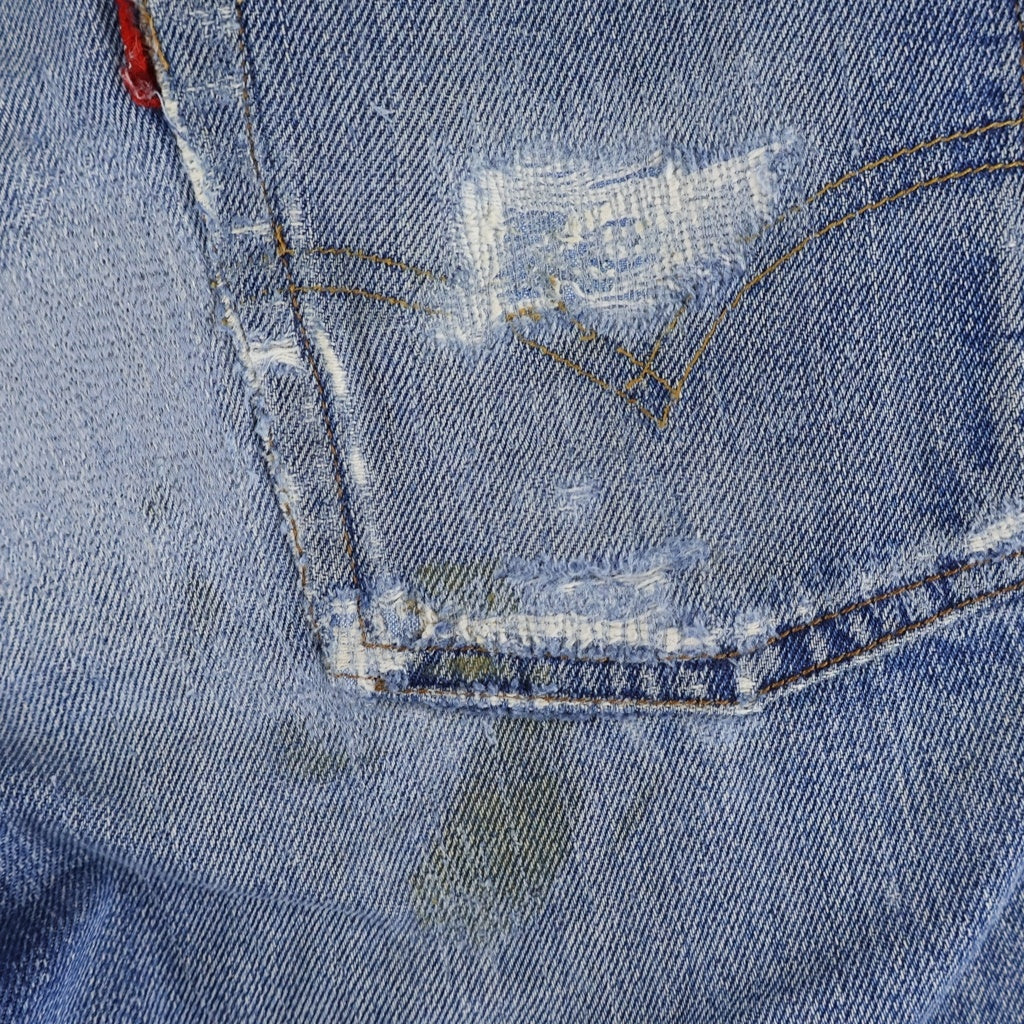 Levi's(リーバイス) 70S BIG E 後期 並行ステッチ ボタン裏ブツブツ 足長R デニムパンツ インディゴ