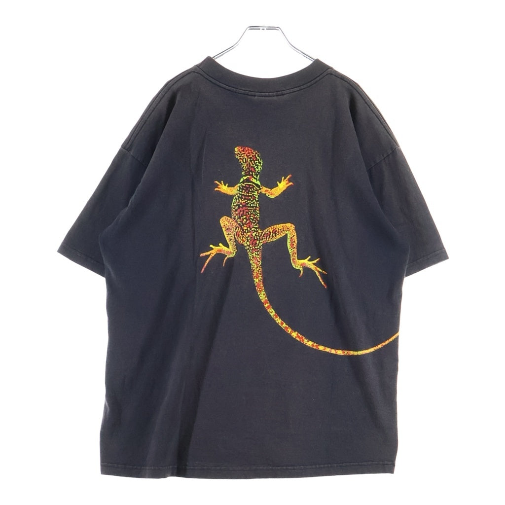 VINTAGE(ヴィンテージ) 90S MARLBORO UNLIMITED LIZARD POCKET TEE マルボロ トカゲ ポケット 半袖Tシャツ カットソー ブラック