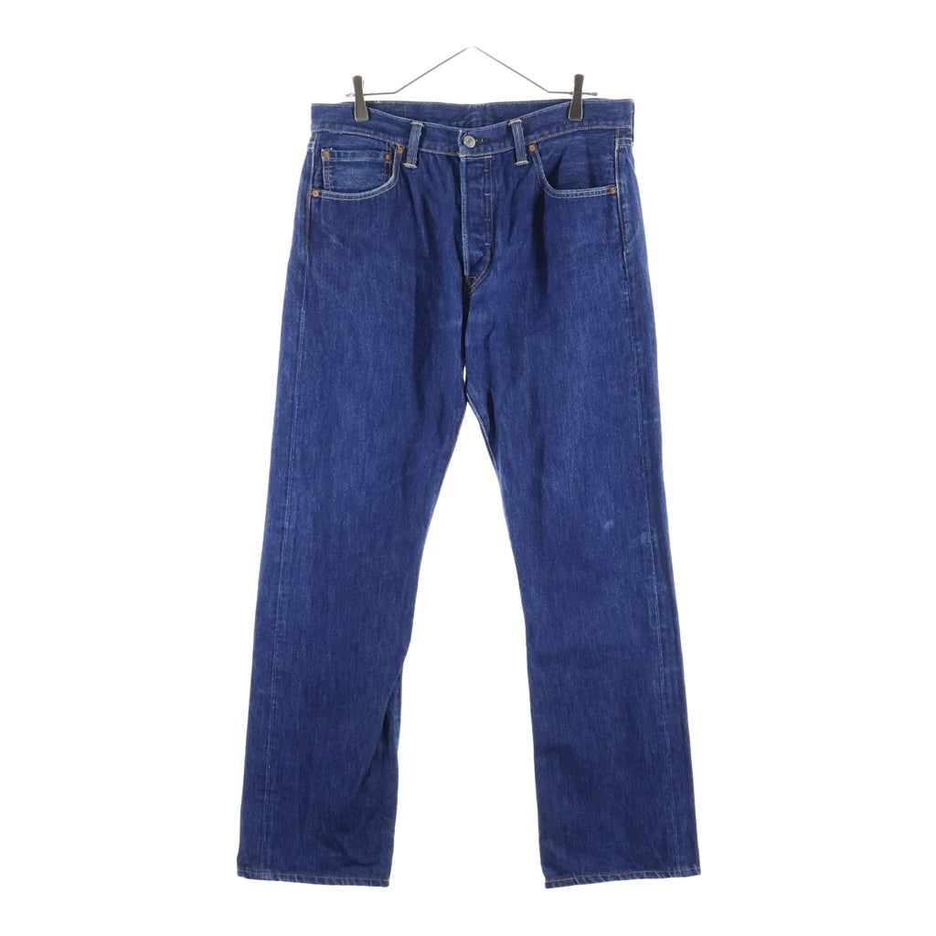 Levi's(リーバイス) 501 ストレートデニムパンツ USA製 ホワイトオーク工場 ボタン裏5115 Vステッチ インディゴー PC9-00501-2453