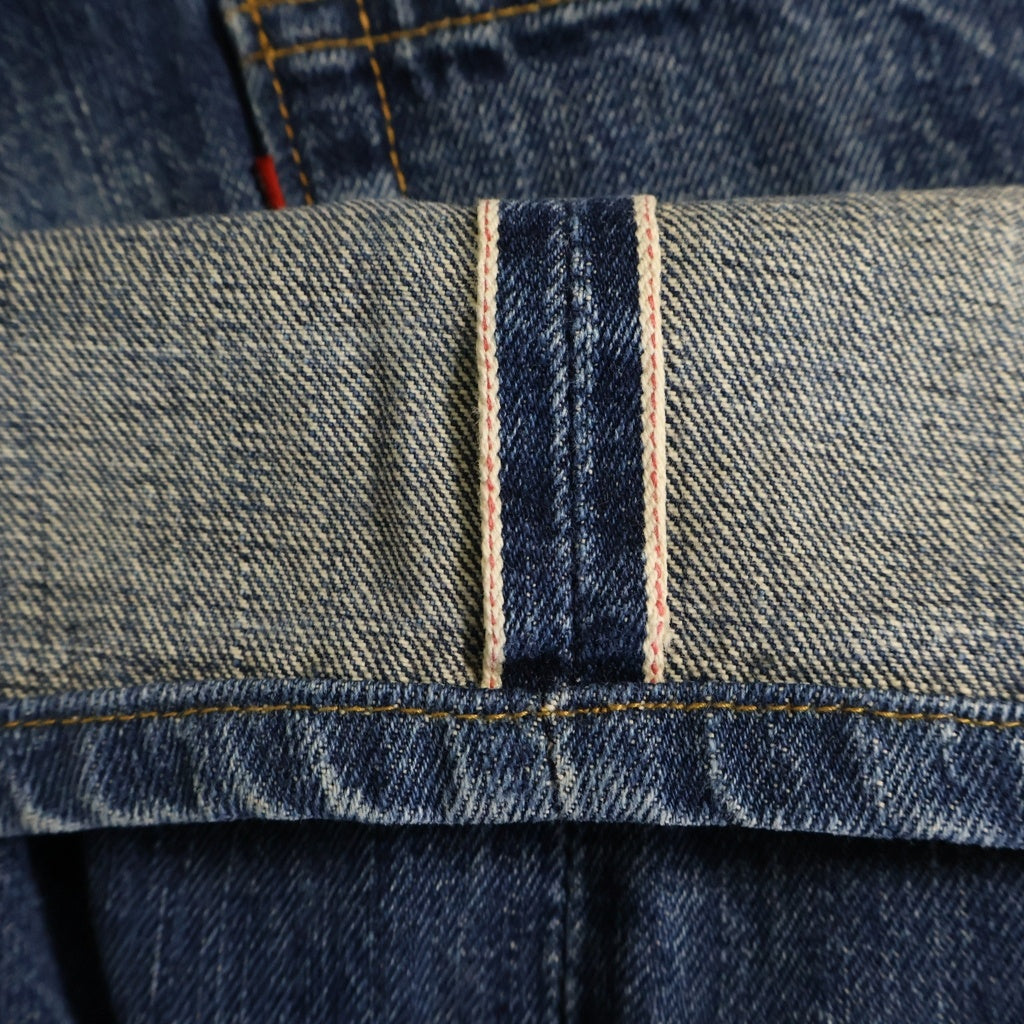 Levi's(リーバイス) 00S 502XX ストレートデニムパンツ ボタン裏J22 Vステッチ BIGE インディゴ