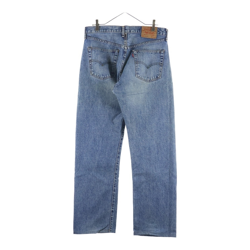 Levi's(リーバイス) 90S 551Z ストレートデニムパンツ 日本製 ボタン裏J09 Vステッチ BIGE インディゴ JB260-09