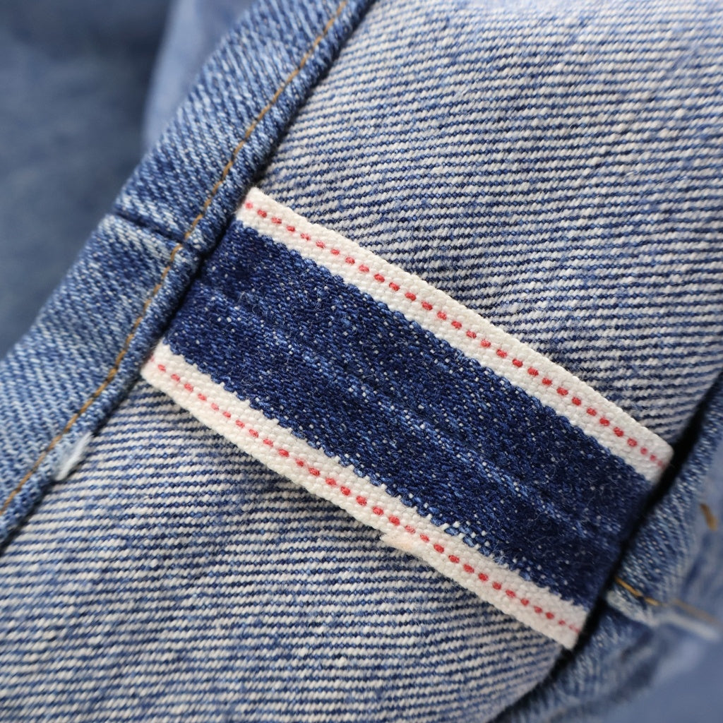 Levi's(リーバイス) 90S 551Z ストレートデニムパンツ 日本製 ボタン裏J09 Vステッチ BIGE インディゴ JB260-09