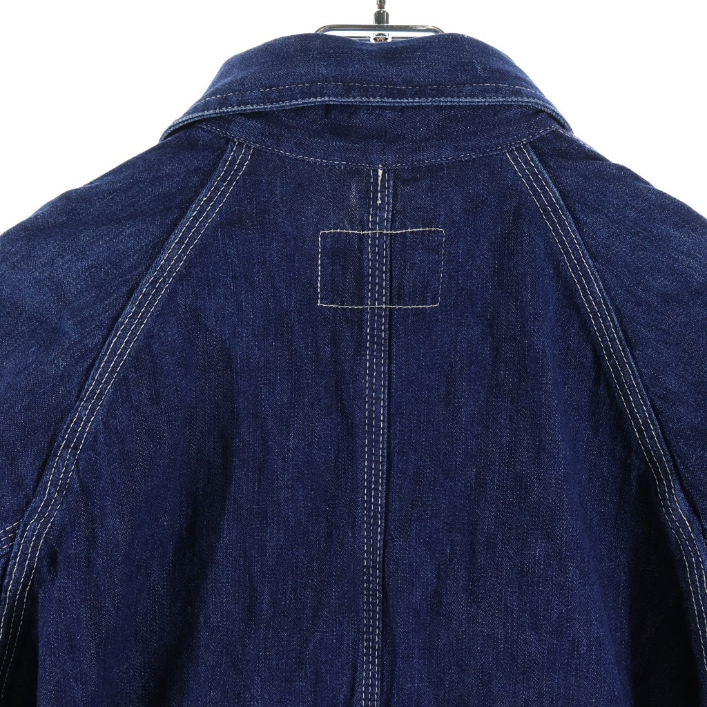 POST OVERALLS(ポストオーバーオールズ) 90S DENIM ENGENIA JACKET デニムエンジニアジャケット カバーオール インディゴ