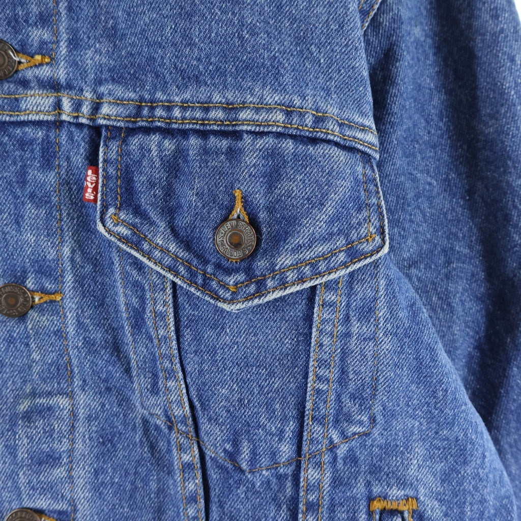 Levi's(リーバイス) 80S 70506-0214 ボタン裏698 USA製 デニムトラッカージャケット インディゴ