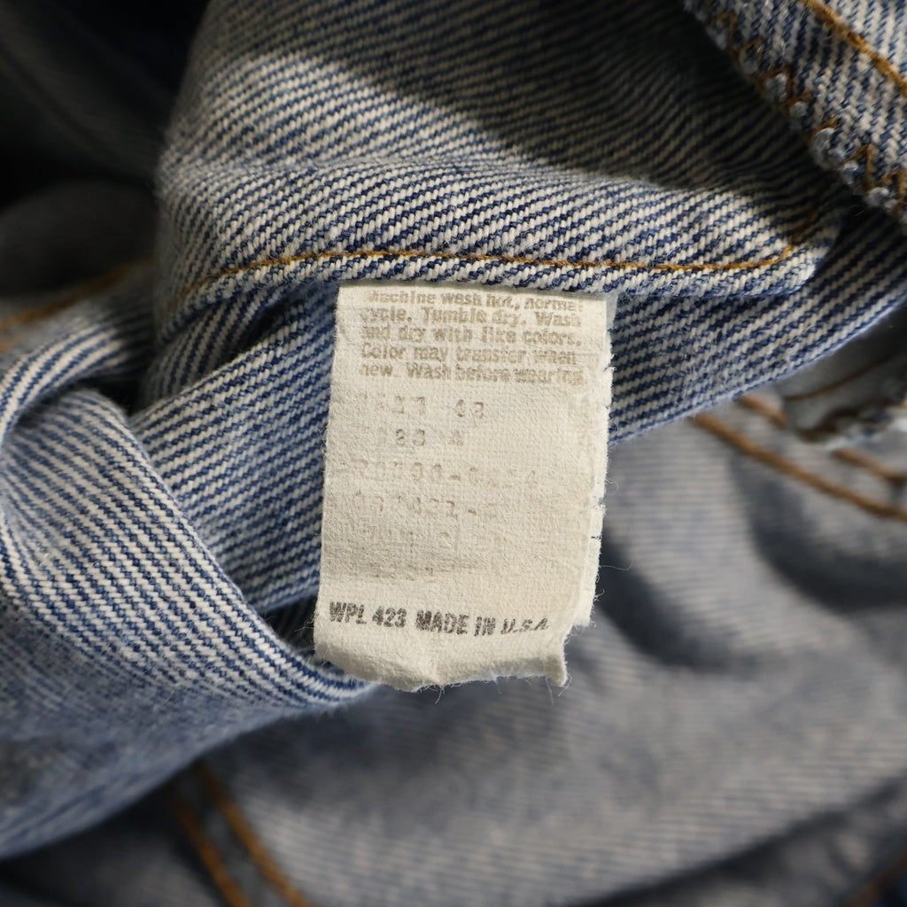 Levi's(リーバイス) 80S 70506-0214 ボタン裏698 USA製 デニムトラッカージャケット インディゴ