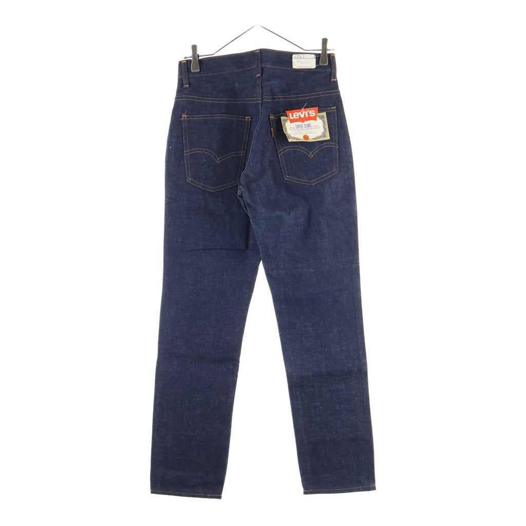 Levi's(リーバイス) 60-70S VINTAGE DEADSTOCK 606 0217 BIG E ヴィンテージ オレンジタブ ボタン裏8 42TALON デッドストック スリムテーパードシルエット デニムパンツ インディゴ