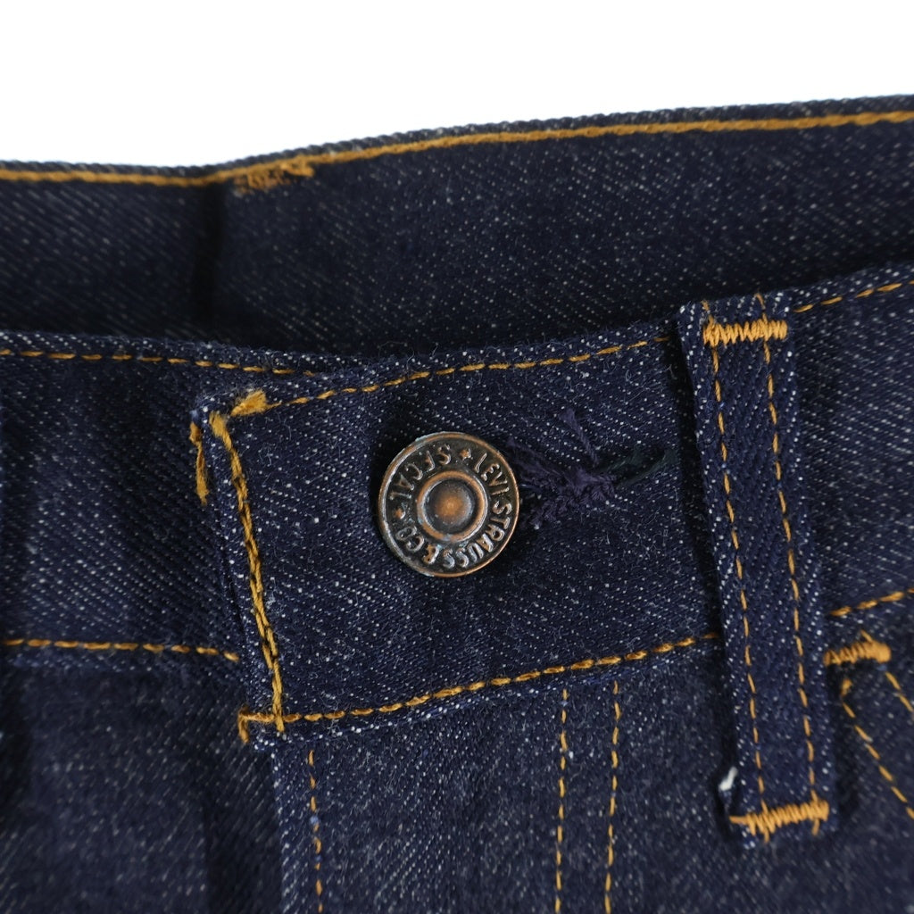 Levi's(リーバイス) 60-70S VINTAGE DEADSTOCK 606 0217 BIG E ヴィンテージ オレンジタブ ボタン裏8 42TALON デッドストック スリムテーパードシルエット デニムパンツ インディゴ