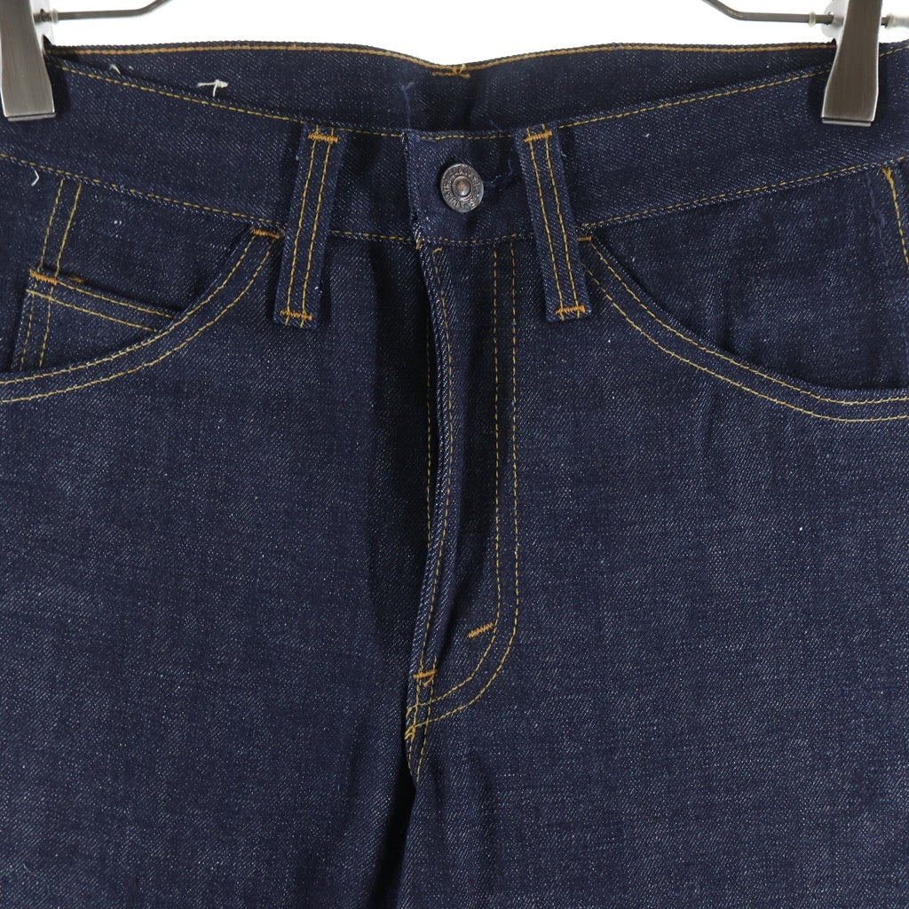Levi's(リーバイス) 60-70S VINTAGE DEADSTOCK 606 0217 BIG E ヴィンテージ オレンジタブ ボタン裏69 42TALON デッドストック スリムテーパードシルエット デニムパンツ インディゴ