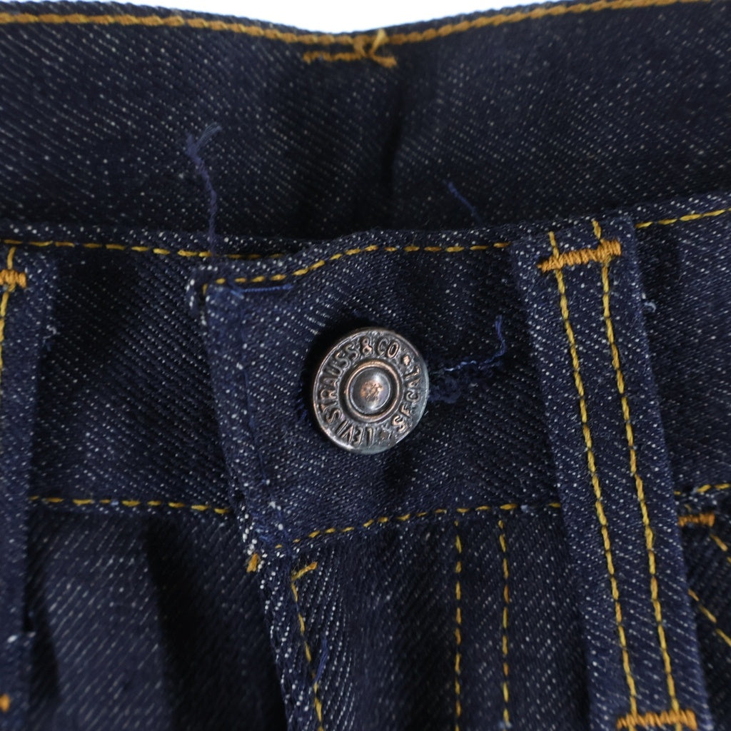 Levi's(リーバイス) 60-70S VINTAGE DEADSTOCK 606 0217 BIG E ヴィンテージ オレンジタブ ボタン裏69 42TALON デッドストック スリムテーパードシルエット デニムパンツ インディゴ