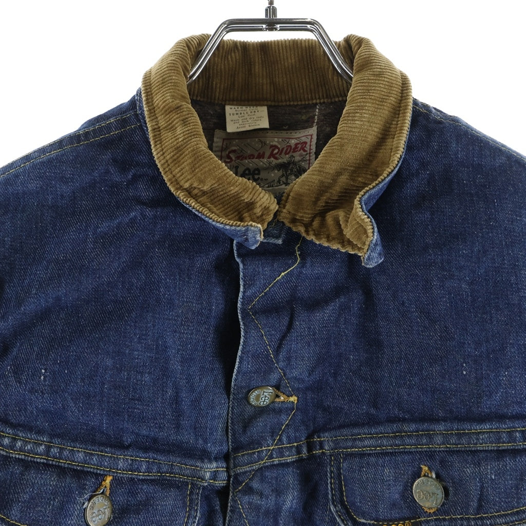 LEE(リー) 70-80S VINTAGE STORM RIDER BLANKET DENIM JACKET ストームライダー ブランケット デニムジャケット インディゴ