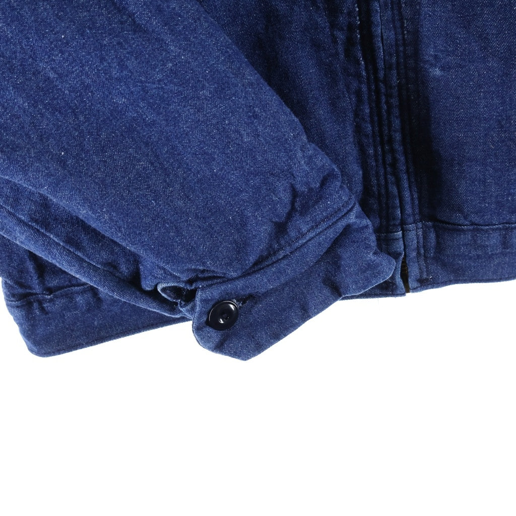 VINTAGE(ヴィンテージ) 80S BIG BEN BY WRANGLER BLANKET ZIP UP DENIM JACKET ビッグ ベン ラングラー デニム ブランケット ジップアップ ジャケット インディゴ 5LRLL833R