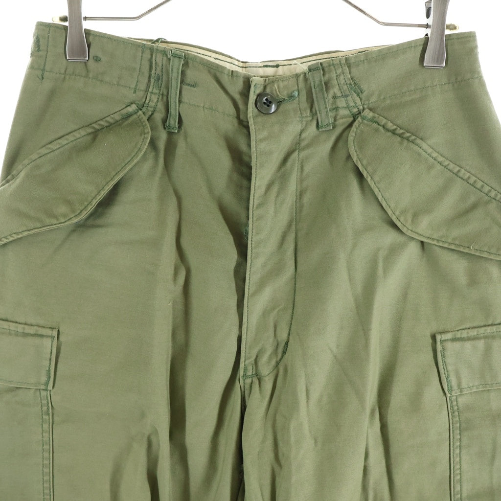 VINTAGE(ヴィンテージ) 70S U.S ARMY M-65 FIELD PANTS 74年会計 カーゴパンツ カーキ 8415-782-2951