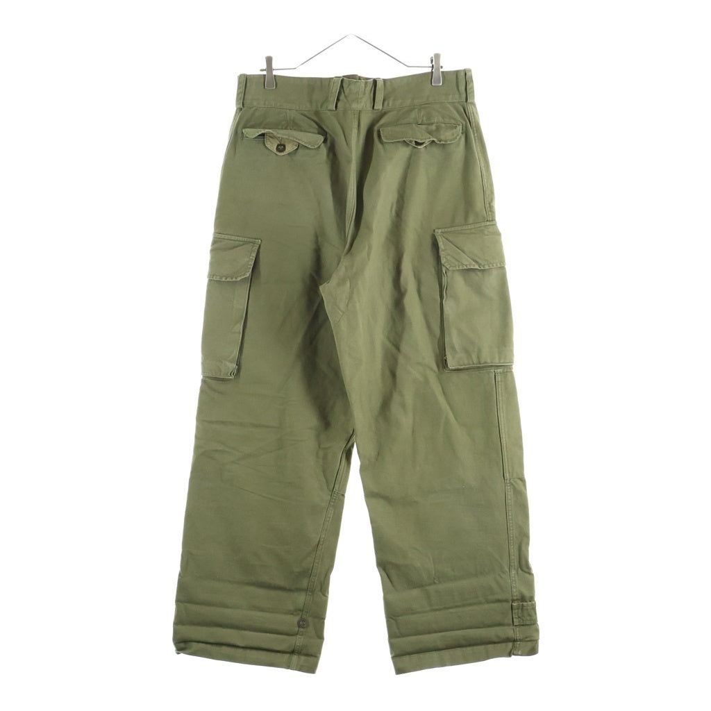 VINTAGE(ヴィンテージ) 50S FRENCH ARMY Savo le creusot M-47 CARGO PANTS フランス軍 M‐47 前期型 カーゴパンツ カーキ