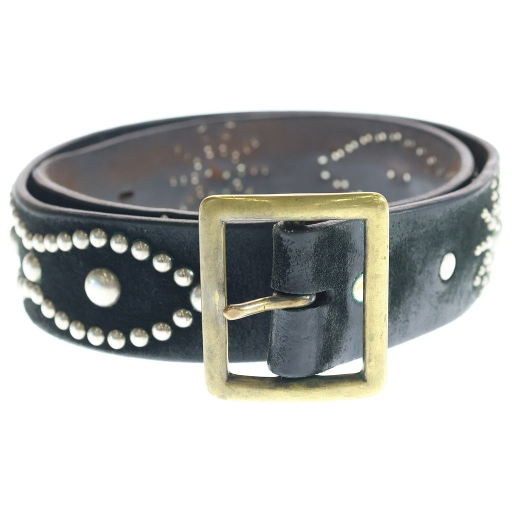 HTC(エイチティーシー) PEANUTS SILVER STUDS BLACK LEATHER ピーナッツシルバースタッズブラックレザー ブラック