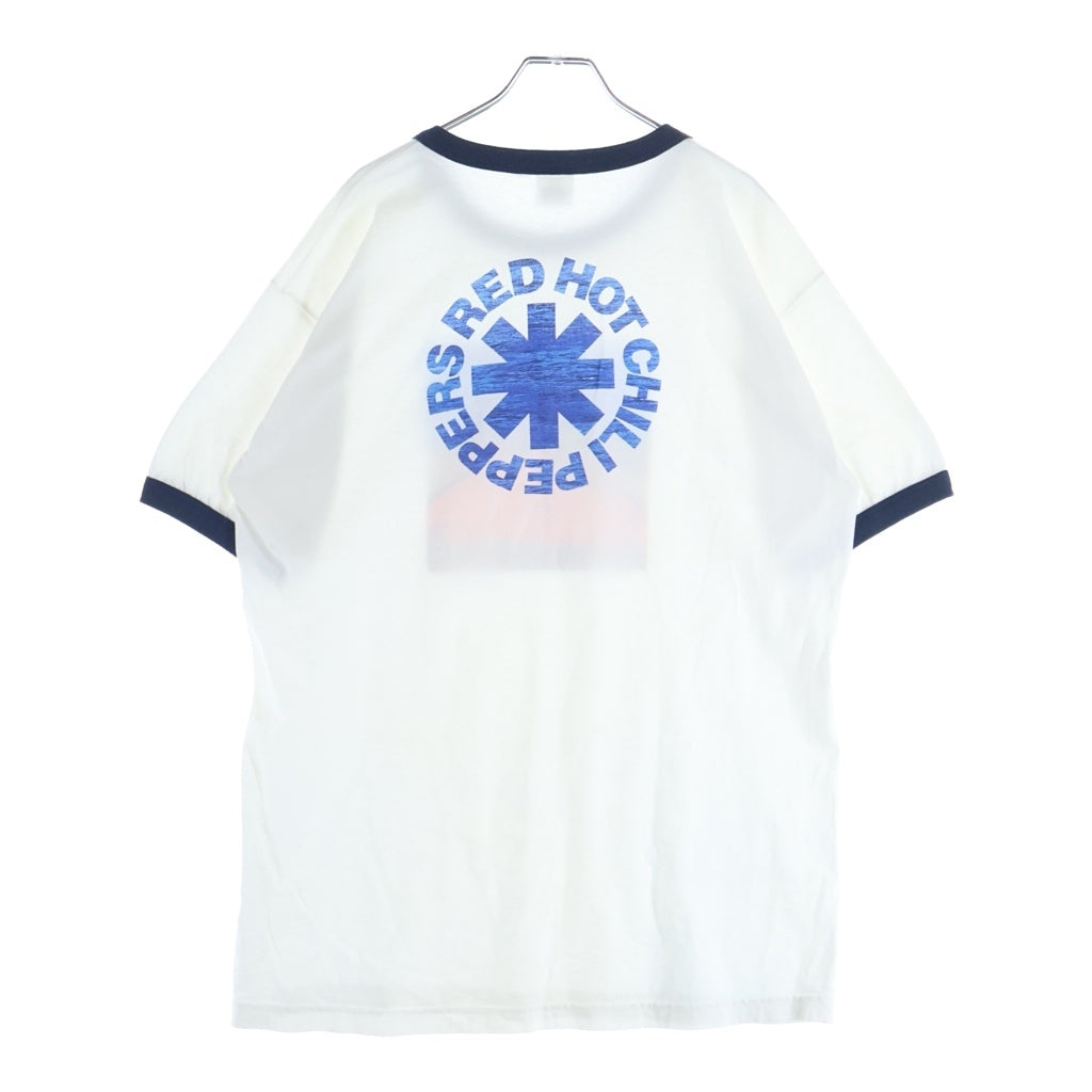 VINTAGE(ヴィンテージ) RED HOT CHILI PEPPERS CALIFORNICATION レッドホットチリペッパーズ カリフォルニケーション バンドTシャツ クルーネックラグランTシャツ ホワイト