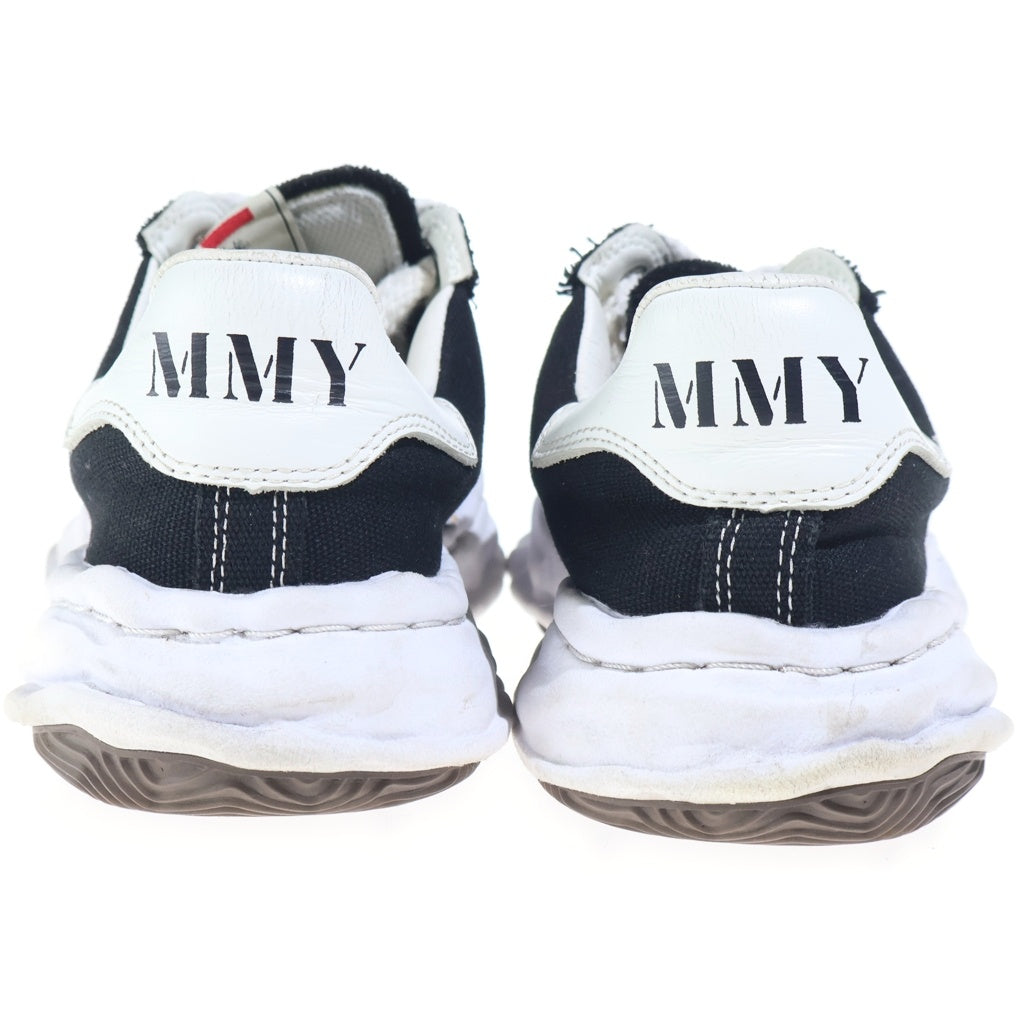 MAISON MIHARAYASUHIRO(メゾンミハラヤスヒロ) BLAKEY ORIGINAL SOLE CANVAS LOW CUT SNEAKER ブレイキー スニーカー 40 ブラック A08FW735