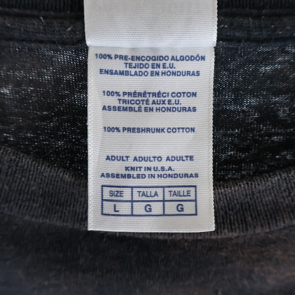 VINTAGE(ヴィンテージ) 00S FXXK HAND SIGN ハンドサイン クルーネック 半袖Tシャツ ブラック