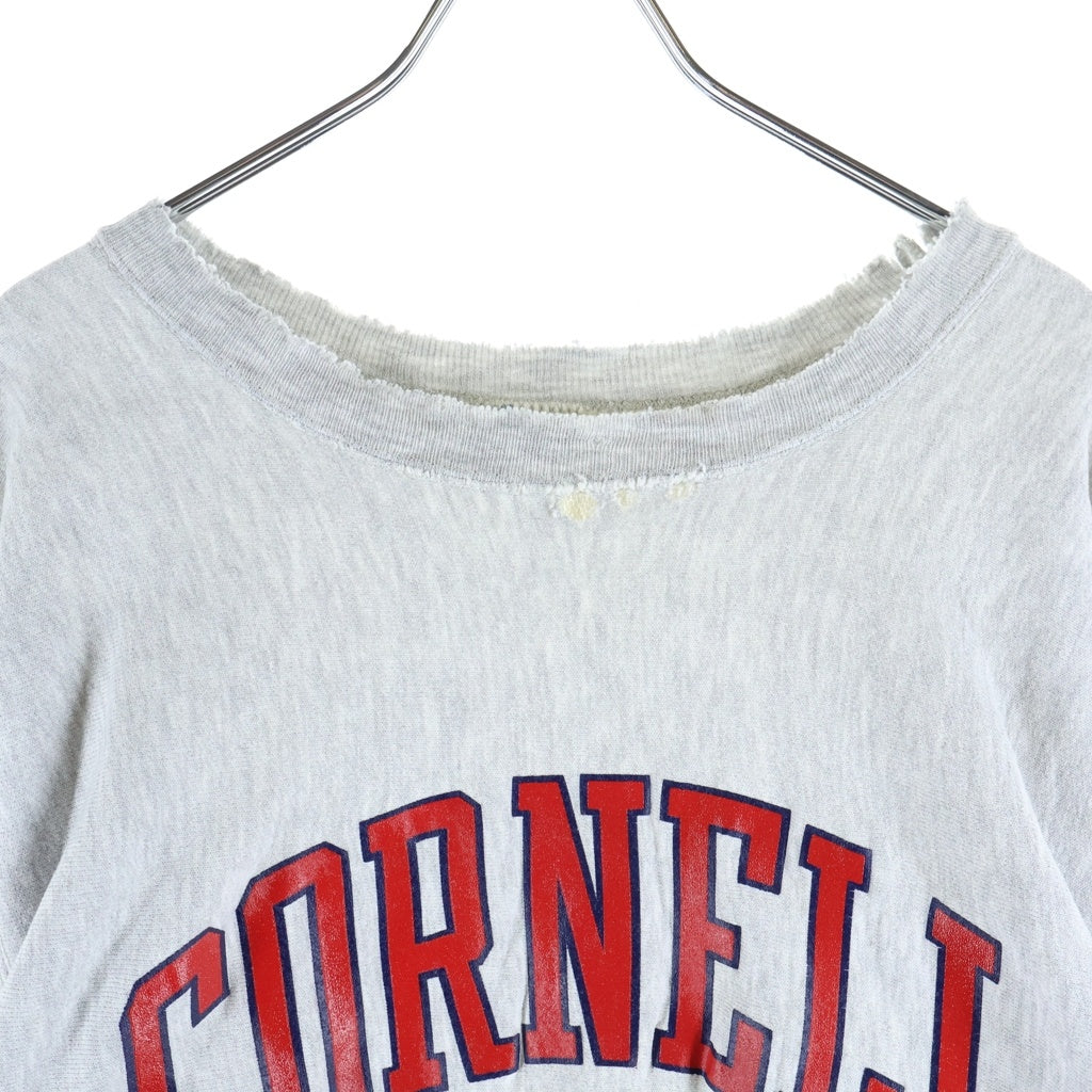 CHAMPION(チャンピオン) 80S REVERSE WEAVE CORNELL トリコタグ リバースウィーブ クルーネックスウェットトレーナー グレー