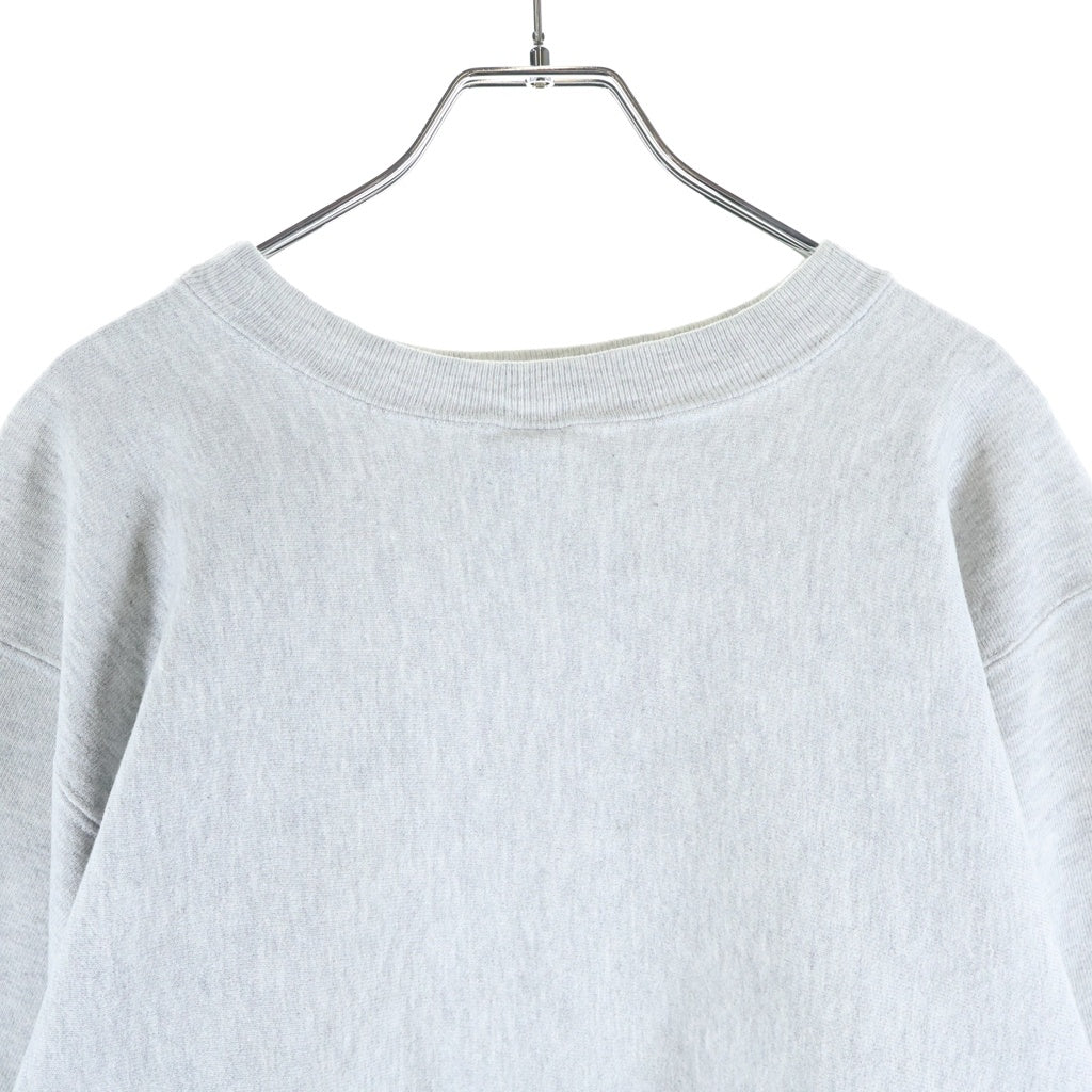 CHAMPION(チャンピオン) 90S REVERSE WEAVE NORTHCAROLINA リバースウィーブ 2段 クルーネック半袖スウェットトレーナー グレー