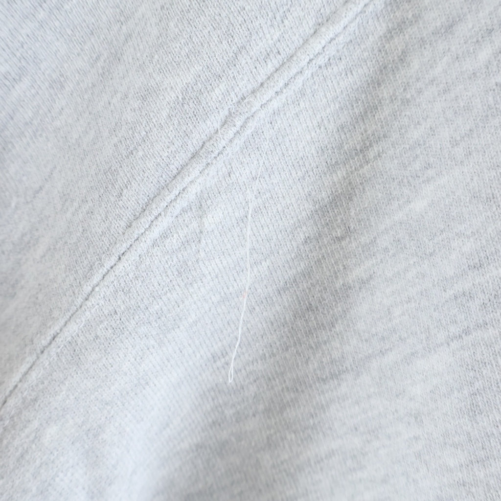CHAMPION(チャンピオン) 90S REVERSE WEAVE NORTHCAROLINA リバースウィーブ 2段 クルーネック半袖スウェットトレーナー グレー